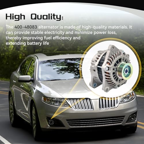 11273 Alternator 12V 150A Compatible with Ford & Lincoln & Mercury - size: Ford/Lincoln/Mercury Sable