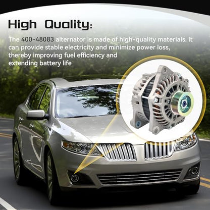 11273 Alternator 12V 150A Compatible with Ford & Lincoln & Mercury - size: Ford/Lincoln/Mercury Sable
