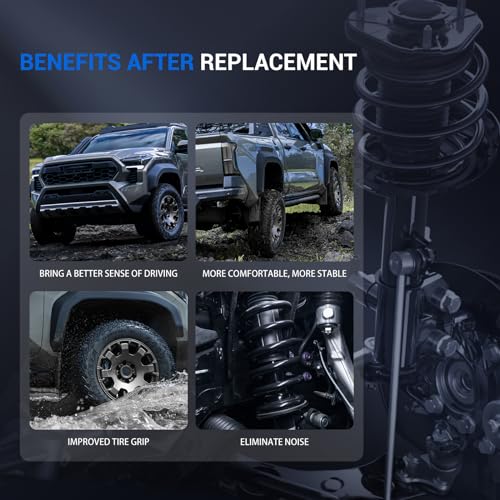 Autoround Front Shock Kit Fits Chevy Malibu 2004-2008 Front Rear