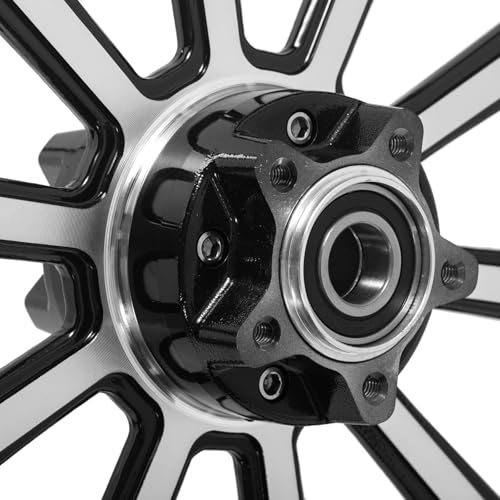 TOFR 21 inch Gloss Black Front Wheel Rim Tubeless For Harley Dyna 2008-2017