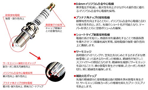 HKS 50003-M45IL super fire racing spark plugs for cars