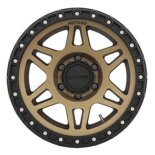 Method Race Wheels 312 Method Bronze/Black Street Loc 17x8.5" 6x135", 0mm offset 4.75" Backspace, MR31278516900 - color: Method Bronze/Black Street Loc, size: 17 inches