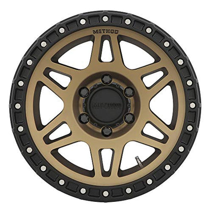 Method Race Wheels 312 Method Bronze/Black Street Loc 17x9" 6x5.5", 12mm offset 4.5" Backspace, MR31279060912N - color: Method Bronze/Black Street Loc, size: 17x9 inches, 6x5.5, -12/4.5"