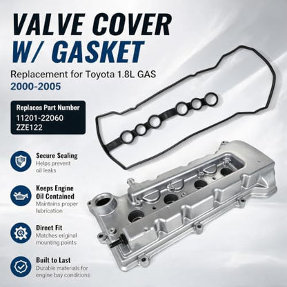 Valve Cover for Toyota 1.8L, 11201-22060