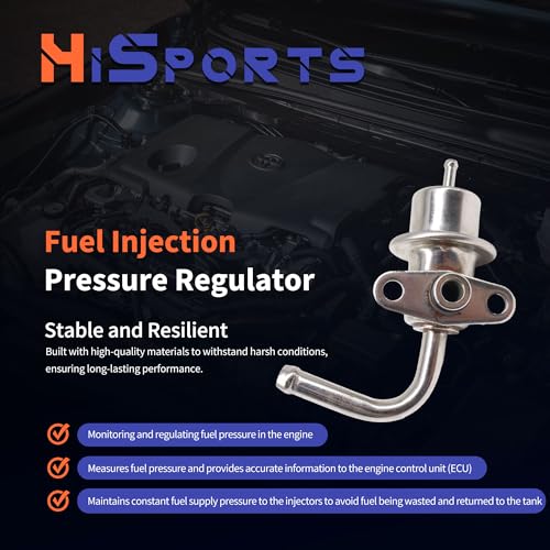 HiSport 22670-3S50A Fuel Pressure Regulator Nissan Frontier - size: HSFPR3S50A