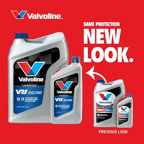 Valvoline VR1 Racing SAE 60 Motor Oil 1 QT, Case of 6 - size: 1 QT, Case of 6, style: VR1