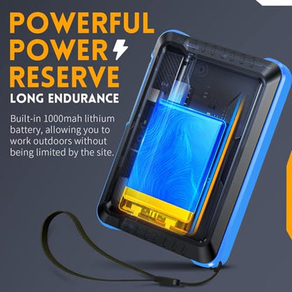 Handheld Digital Oscilloscope Multimeter, DSO152 2.8" TFT Kit - Portable Automotive Pocket Oscilloscope, 2.5MS/s High Sampling Rate, 200KHz Bandwidth, Trigger Function Auto/Normal/Single