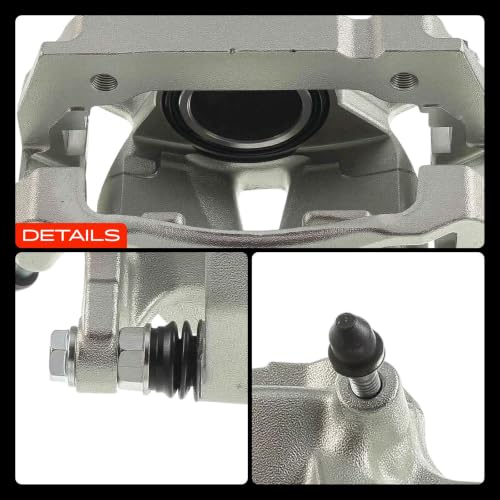 A-Premium Front Right Passenger Disc Brake Caliper with Bracket - style: Front Passenger