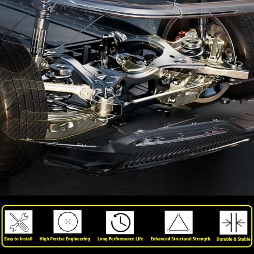 4pc Tie Rod End Kit for Jeep Compass 2007-2017, Patriot 2007-2017 - size: EV80645 ES800408