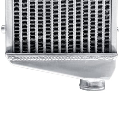 Universal Intercooler 24.5''x10.3''x2.7" Front Mount Intercooler 2.2'' Inlet and Outlet Aluminum Turbo Intercooler Direct Replacement for Any Turbo Charger system - size: 24.5''x10.3''x2.7" 2.2''
