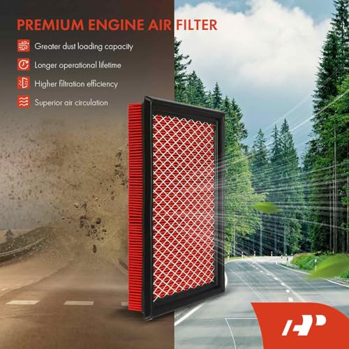 A-Premium High-performance Pre-oiled Engine Air Filter - style: Advanced Air Filter