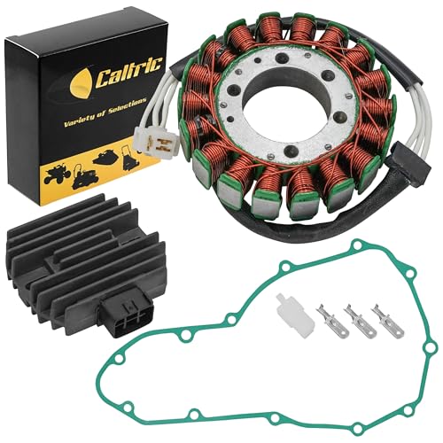 Caltric Stator and Regulator Rectifier with Gasket Compatible With Kawasaki Versys 650 Kle650 2007-2014