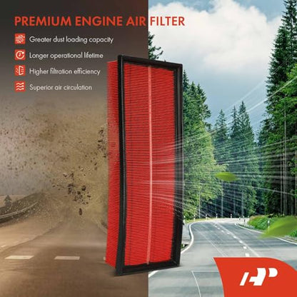 A-Premium 2-PC High-performance Pre-oiled Engine Air Filter