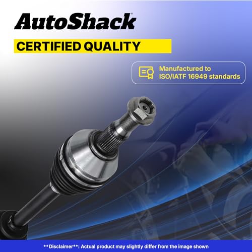 AutoShack Rear ATV CV Axle Shaft Assembly, 2pcs