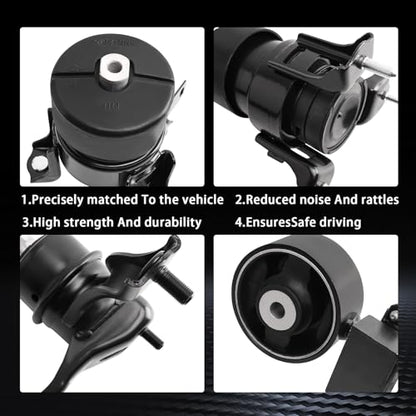 Engine Mount and Transmission Mount kit for 2007-2009 Camry 2.4L - size: 2007-2009 Camry 2.4L