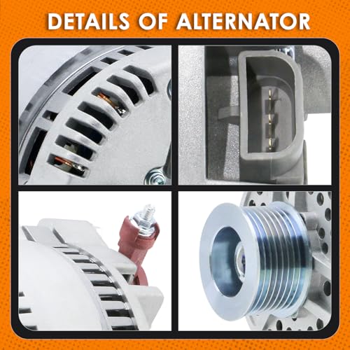 DynaVim Parts New Alternator Fit for Ford F150 1997-2001 Expedition 5.4 4.6 - size: 7791N