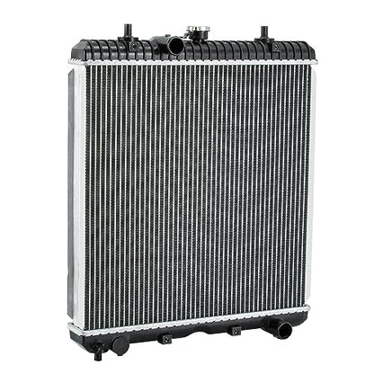 OE # 3C081-17100 Radiator Replacement for Kubota M9540FC M100XDTC M108SH M108SDSL SDSL2 M9540M100GXDTC M110XDTC M8540DT M8560HD M9960HDC M9960HF, Aluminium Tractor Radiator - size: 3C081-17100
