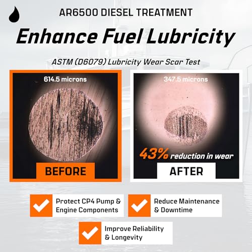 Archoil AR6500 Diesel Treatment (10.1 oz) - Four Pack - Treats 400 Gallons - Additive for All Diesel Vehicles… - size: 10.1 oz Four Pack