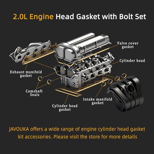 Head Gasket Set with Bolts, 2.0L, HGB1170 ES72267 - style: for Dart 2.0L 2009-2016