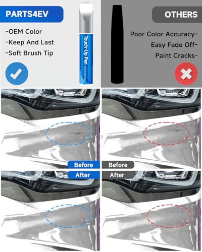 Touch Up Paint Compatible with Jeep Exact Match Touch Up Paint Car Scratch Repair (Silver Zynith PSE) - color: Silver Zynith PSE
