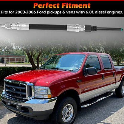 6660 Compression Tester Adapter Perfectly Compatible with 2003-2006 Ford 6.0L 6.4L VT365 Powerstroke Diesel Engines, Similar to 303-757