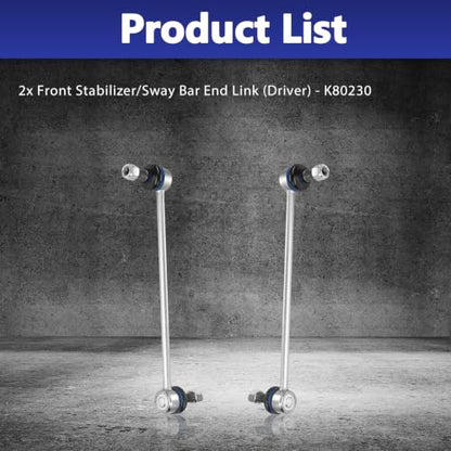Front Sway Bar Links Fit for 2003-2019 Toyota Corolla