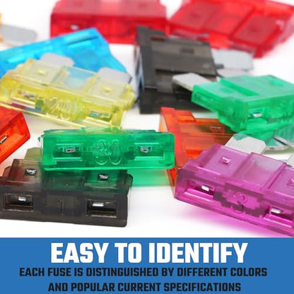NEIKO 50505A Car Fuse Master Assortment Set, 306pc, Fast Acting, Auto Fuses Kit, Standard, Micro & Mini Sizes, 2A, 5A, 10A, 15A, 20A, 30A, and 35 Amp, Marine Boat, Automotive, RV, Car Fuse Kit - style: Standard, Mini, Micro Car Fuse Set (2A-35A)