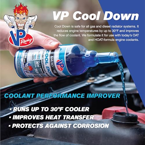 VP Racing Fuels 2085 Cool Down Coolant Performance Improver, 16 Ounces (3 Pack) - size: 3 Pack