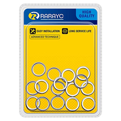 16Pcs Oil Drain Plug Gasket Crush Washer Replacement for Subaru 803916010