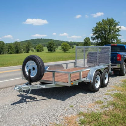 2 Pack 4.80-12 4.80x12 480-12 4.80-12 Trailer Tires with 12'' Rims, 4 Lug on 4'', Load Range C 6PR - size: 480-12, style: 4 Lug