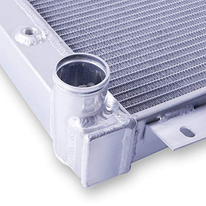 3 Rows Full Aluminum Radiator 1947-1954 48 49 50 51 52 53 for Che - size: 20