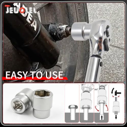 11PCS Metric Bolt Extractor Kit, 3/8" Drive Nut Remover Socket Tool - color: 11 Pcs Lug Nut Extractor 3/8 Inch Drive