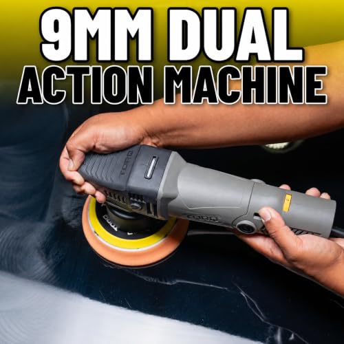 Chemical Guys BUF503 TORQX Random Orbital Polisher (Safe for Cars, Trucks, SUVs, & More) 700W, Orbit 8mm, 4.7 lb - size: 1 ITEM KIT