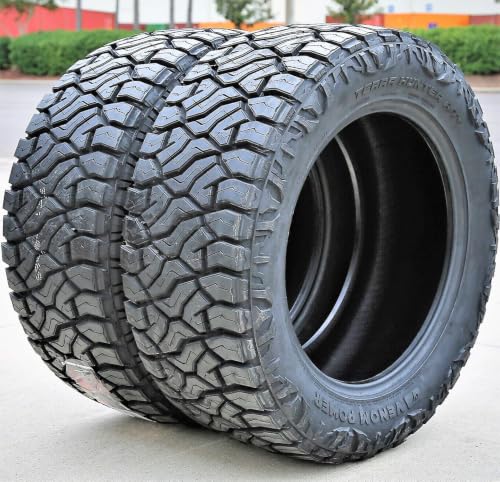 Venom Power Terra Hunter R/T+ LT33X12.50R20 Rugged Terrain F (12 Ply) Tire - size: 33X12.50R20