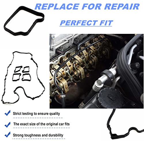 AUCERAMIC Valve Cover Gasket Set 2710161221 Fit for 2010-2016 Mercedes Benz