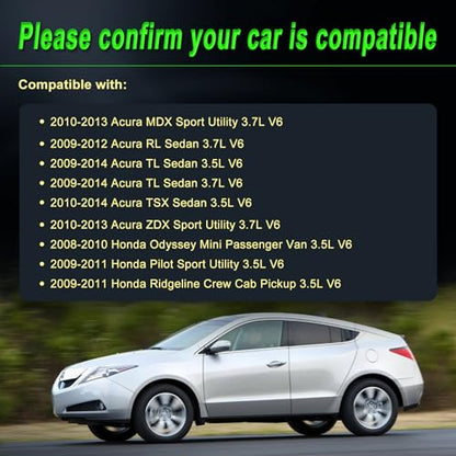 Alternator Compatible with 08-2010 Odyssey 2009-2011 Pilot 3.5/3.7L - size: 2008-2010 Odyssey