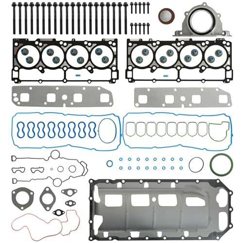 5.7 Full Gasket Set Bolts Set Fit for Chrysler Dodge Jeep 2003-2008 5.7L