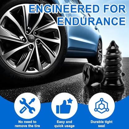 68PCS Tire Repair Kits,Tire Repair Screws,Tire Plug Kits,