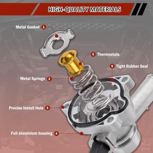902808 Aluminum Engine Coolant Thermostat Housing For Chevy Cruze 2011-2016 - size: 902-808