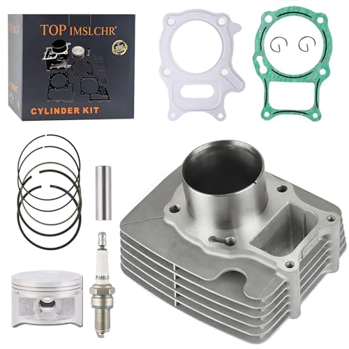 72MM Big Bore Cylinder Piston Ring Top End Kit Compatible with Honda TRX250 TRX250EX X TE 2x4 ES 2002-2025 12100/12251-HN6-000 - size: cylinder bore：72MM