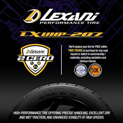 Lexani LXUHP-207 235/45ZR17 97W XL Summer High Performance Passenger Tire - size: 235/45ZR17