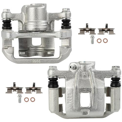 SCITOO Rear Driver & Passenger Side Disc Brake Calipers 19B2979 19B2978 - size: Rear[19B2979 & 19B2978]