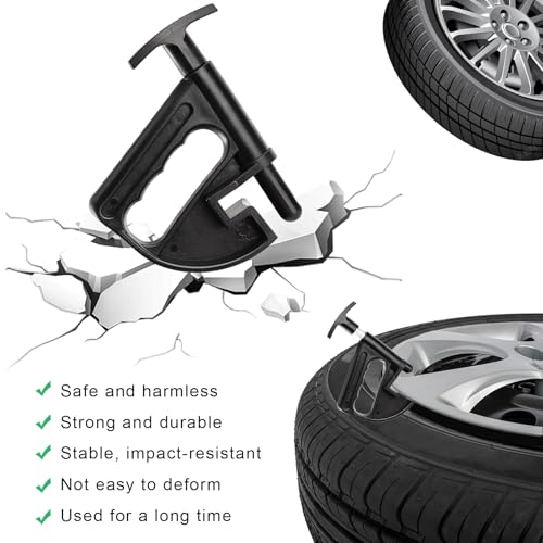 2Pcs Tire Changer Nylon Rim Pry & Universal Bead Clamp Tool