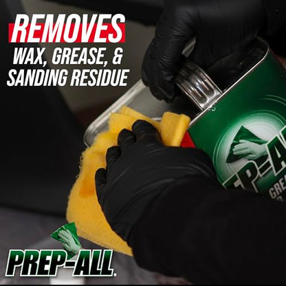 Klean-Strip Prep-All Wax and Grease Remover, Multi-Surface Paint Prep Cleaner, Effective for Auto Body, Garage, 1 Gallon