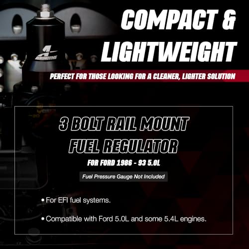 Aeromotive Ford Rail Mount EFI Fuel Pressure Regulator - 13103