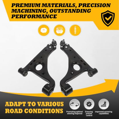 2pcs Front Lower Control Arms Compatible with Encore Trax 13-22