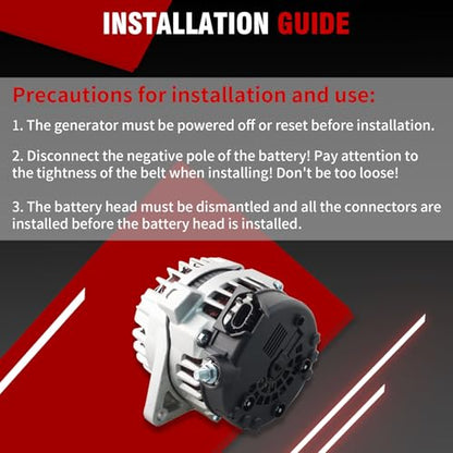 Alternator 21002N - size: 21002N
