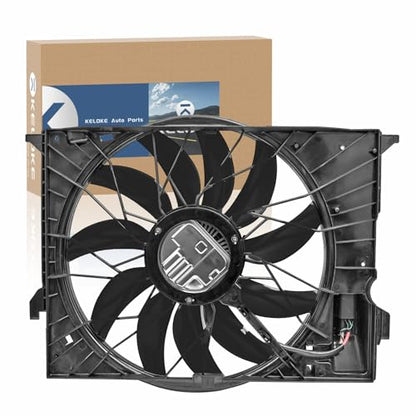 KELOKE Engine Radiator Cooling Fan Assembly Compatible with Mercedes-Benz - size: 211500229380