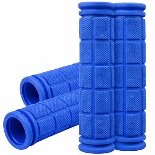 CHUNZEXI 4 PCS Rubber Bike Handlebar Grips - color: DarkBlue