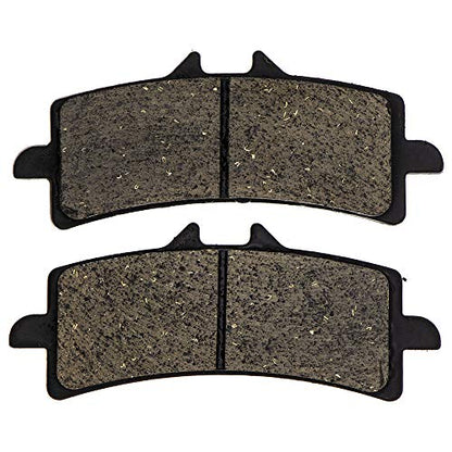 NICHE Front Rear Brake Pad Set for Suzuki 69100-47820 Organic - size: Organic